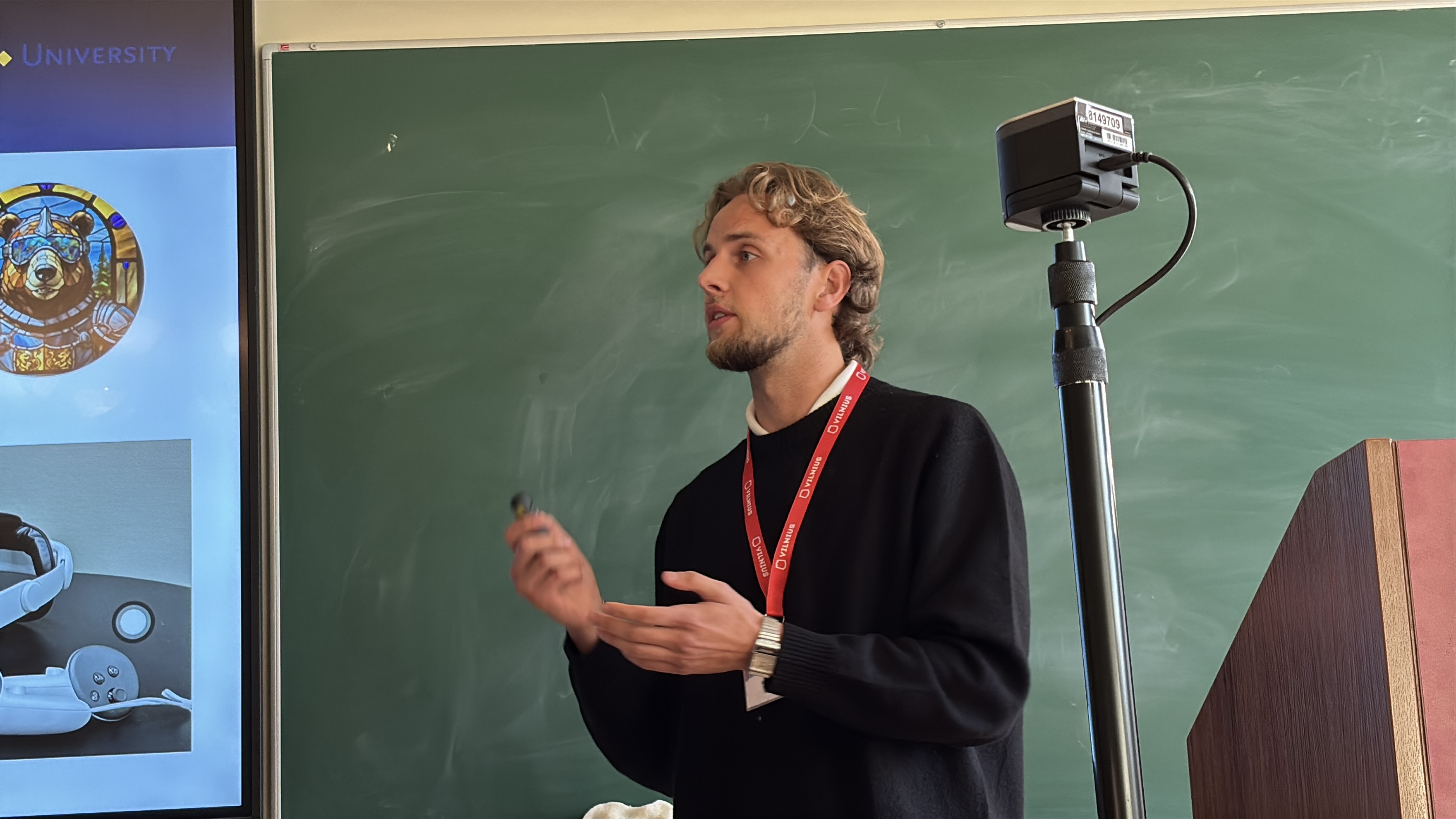 Alumnus Gert-Jan de Boer Presenteert op de 8e ESRII Conferentie in Vilnius