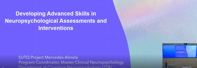 Presentatie van de Digital Interventions Incubator tijdens het SUTQ Final Event